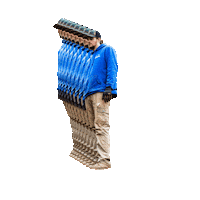 Blue Hoodie Work Gloves Sticker by JC Property Professionals