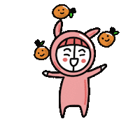 Orange Playing Sticker