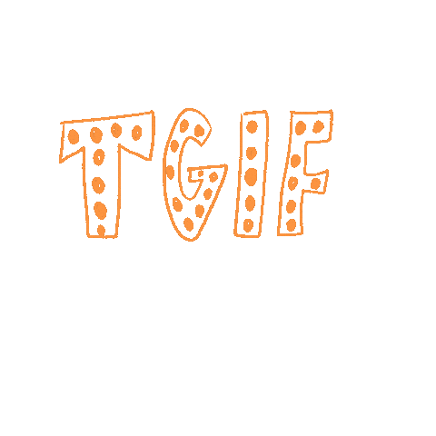 Happy Friday Laluz Sticker