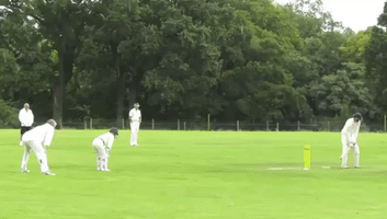 Deputy Head Shows He's Still Got Skills With Superb Catch During School Cricket Match