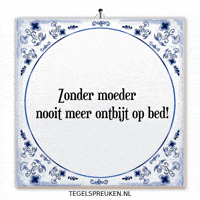 Humor Bed GIF by Tegelspreuken.nl
