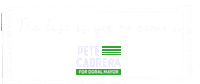 PeteCabrera city pete doral teampete Sticker