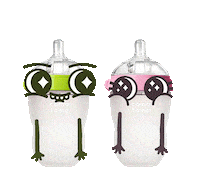 goodtobehome baby bottle good to be home comotomo goodtobehome Sticker