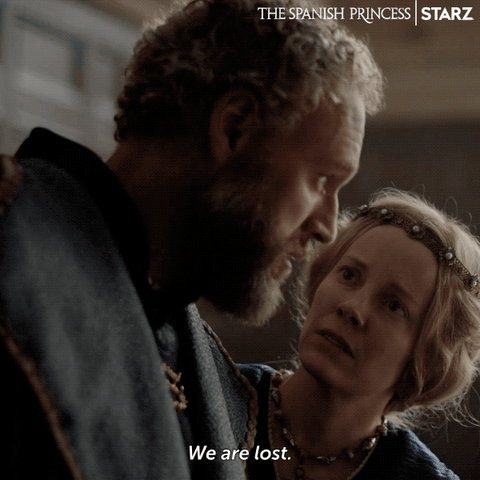 we are lost starz GIF by The Spanish Princess