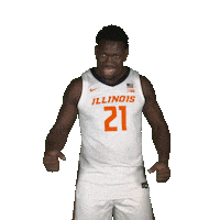 College Basketball Sticker by Fighting Illini Athletics