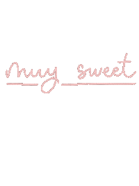 Muy Sweet Sticker by Sweet & Deco