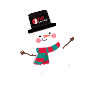 Christmas Snow Sticker by OneLiving