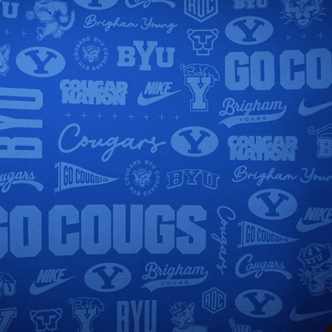 College Football Go Cougs GIF by BYU Cougars