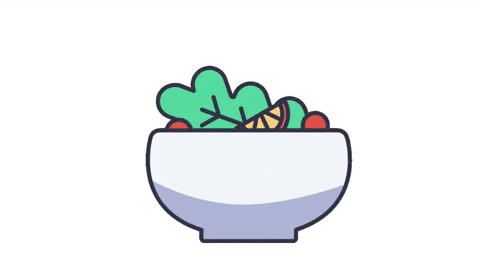 lorapr giphyupload food foodie salad GIF