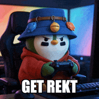 ZaddyFi gaming penguin gamer get GIF