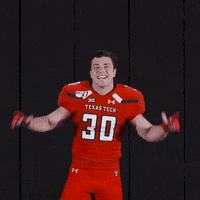Texas Tech Red Raiders Football Reaction Pack GIF by Texas Tech Football