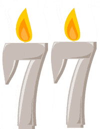 Birthday Flickering GIF