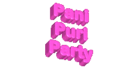 Pani Puri Taki Sticker by Aquafaba Test Kitchen
