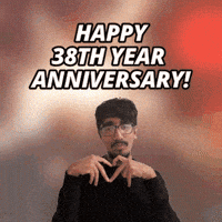 38Th Anniversary GIF