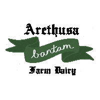 Connecticut Bantam Sticker by Arethusa Farm