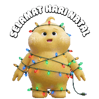 Merry Christmas Sticker by Butter baby