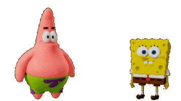 Spongebob Squarepants Laughing Sticker by The SpongeBob Movie: Search for SquarePants