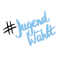 jugendwaehlt wahlen fridaysforfuture demokratie wichtig Sticker