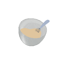 ann3liao baking mix mixer 烘焙 Sticker