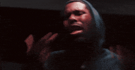 Black Water Finger Guns GIF by Ramaj Eroc