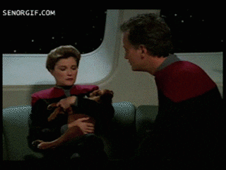 star trek q GIF by Cheezburger