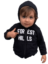 Represent Forest Hills Sticker by foodbabyny