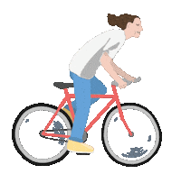 Bike Bicycling Sticker