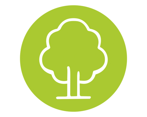 Icon Baum Sticker by Urlaubsguru