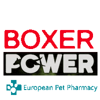 Boxerdog Sticker by Europeanpetpharmacy