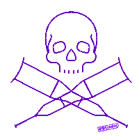 Skating Take Care Sticker