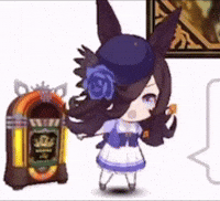Headbang Umamusume GIF