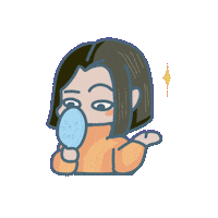 Girl Sticker
