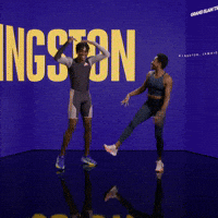 Track And Field Dancing GIF by Grand Slam Track