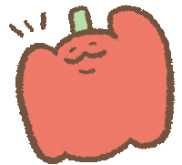Pepper Sticker by Piexin