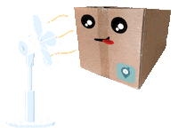 Melting Heat Wave Sticker by DropFriends