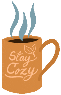 Stay Warm Hot Chocolate Sticker by LittlefieldGIF