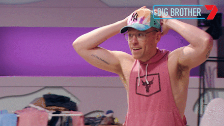 Hat Getting Ready GIF by Big Brother Australia