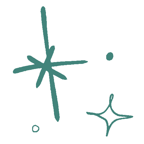 Stars Sparkles Sticker by Alexandra Five