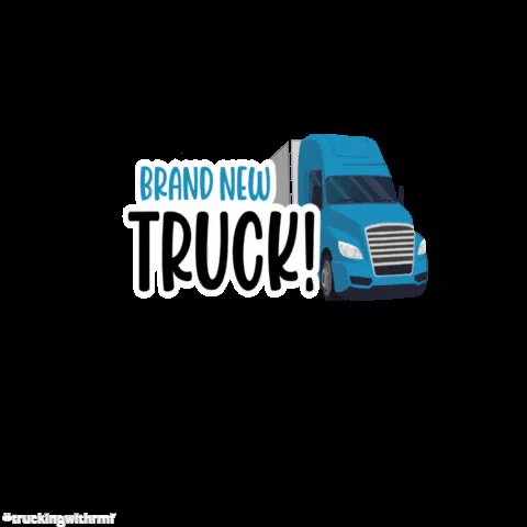 truckingwithrmf giphygifmaker truck trucks trucker GIF