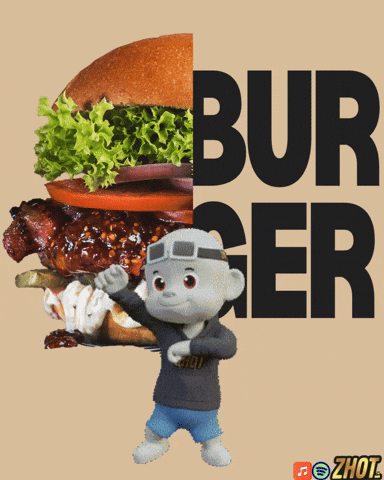 Burger Time GIF by Zhot