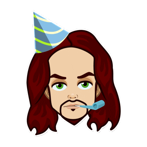 Party Birthday Sticker by Selfish Generation