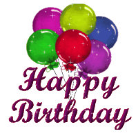 Happy Birthday Sticker