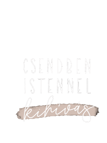Csendesedo Sticker