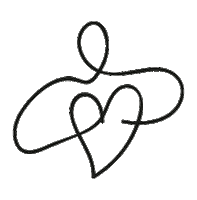 In Love Heart Sticker by Wisdom on Wellness