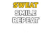 Sweat Smile Sticker by Heim CrossFit
