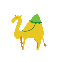 Dance Camel Sticker