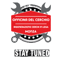 officinadelcerchio monza officina del cerchio Sticker