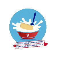 Weet-BixPepsico breakfast hero milk heroes Sticker