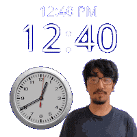 12Pm Sticker
