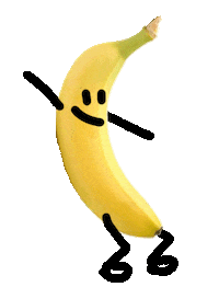 Banana Dancing Sticker
